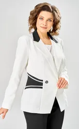 Garnitur Anastasia MAK 1315 chernyj+molochnyj