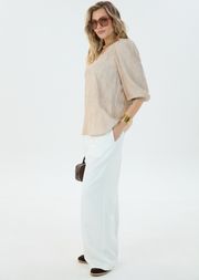 Bluzka LM project #M 0192 bezhevaya