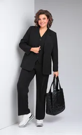 Suit Vilena-fashion 1119 chernyj