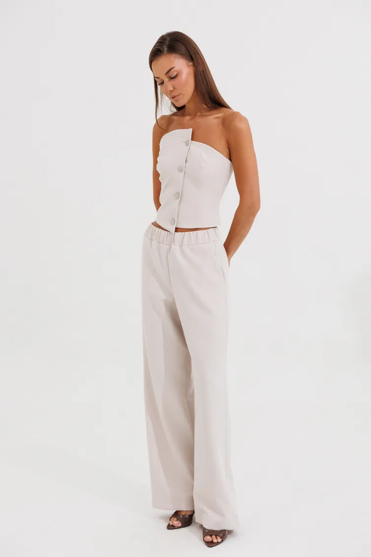 Trousers V&N fashion #1150_bezhevyj