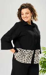 Suit Ava fashion M-204 chernyj
