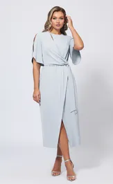Платье BAZALINI 5059 нежно-голубой