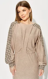 Dress LAIKONY L-774 bezhevyj