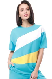 Bluzka DS Trend #DO-0075 (Nastrojki otdyxa, blyu)
