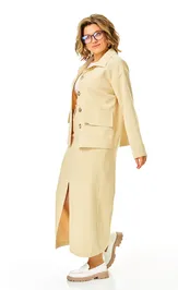 Garnitur Anastasia 1384 slivochnyj