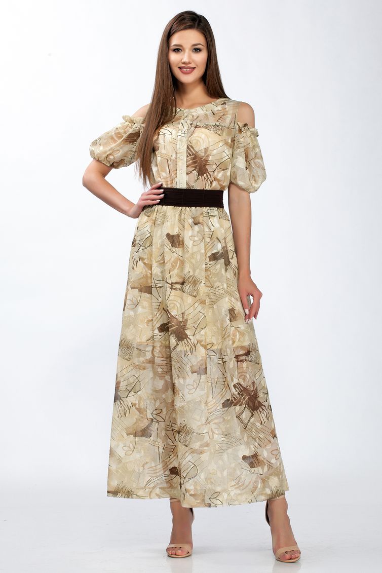 Dress LaKona #1955 bezh