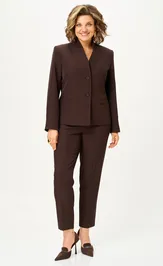 Suit Vilena-fashion 1177 shokolad