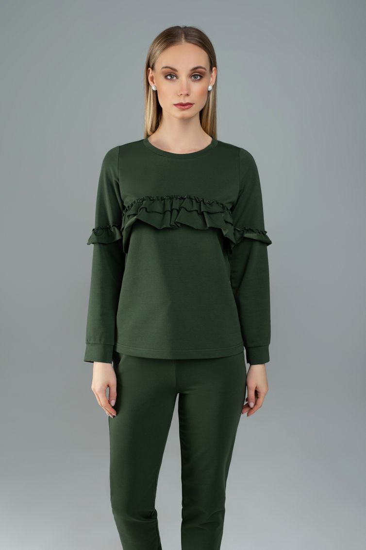 Jumper MARIKA #346-1 oliv