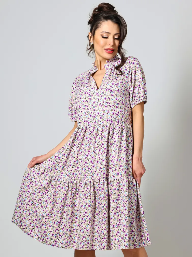 Dress DS Trend #YuS-1075 (Cvetochnyj parfyum, romantika nyu)