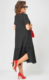 Dress EVA GRANT 7293chernyj