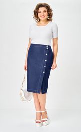 Костюм Vilena-fashion 1152 джинс