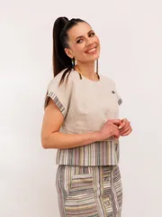 Комплект Galean Style арт. 693.2 мятная полоска