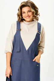 Sukienka Karina Delux #M-1452 denim