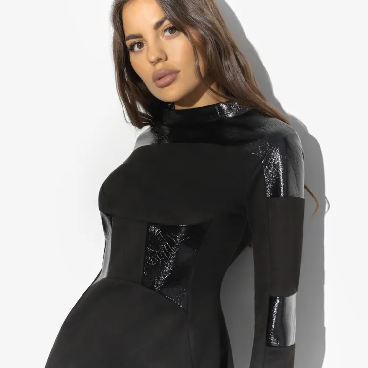 Sukienka CHARUTTI #Modnoe velichie (black night)