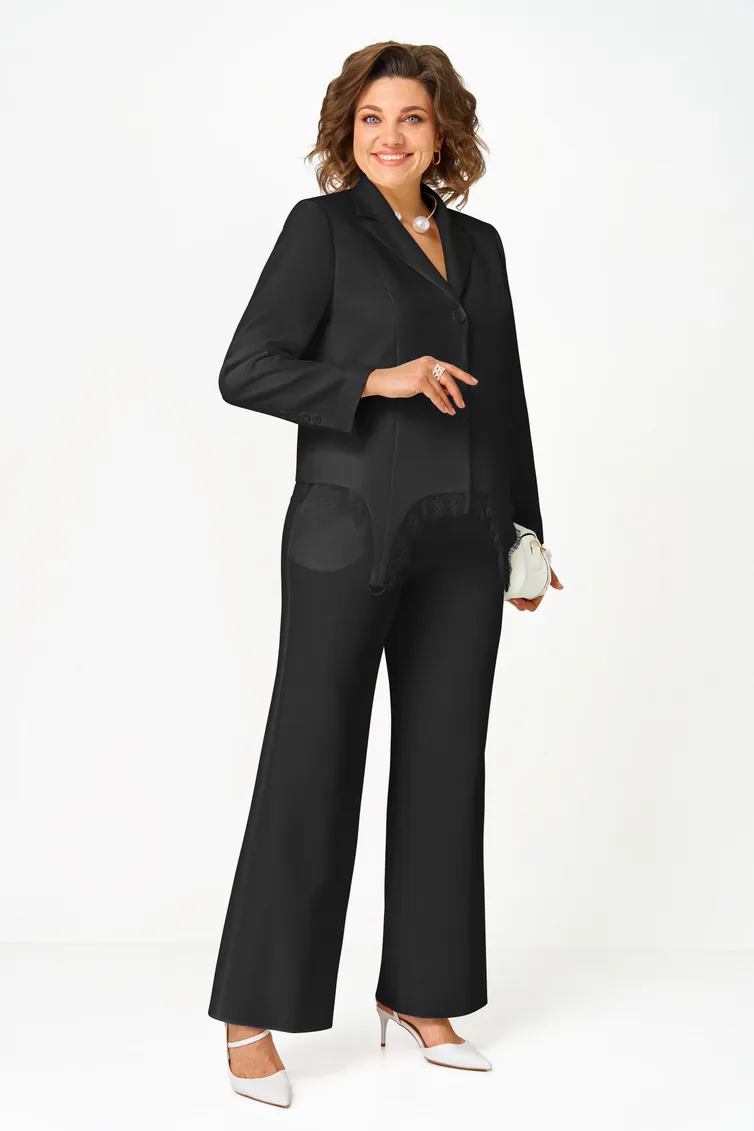 Suit Vilena-fashion #1137 chernyj