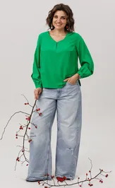 Блуза Anelli Laurel 1802 тот самый зеленый