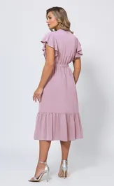 Платье BAZALINI 5042 пудра