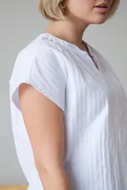 Blouse TOOK A LOOK & Angelika #MD-221 belyj