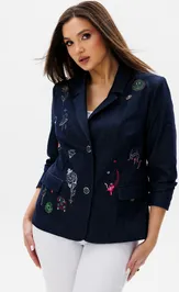 Suit Ma Cherie 3147 temno-sinij+belyj