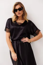 Garnitur Anastasia #1352 chernichnyj