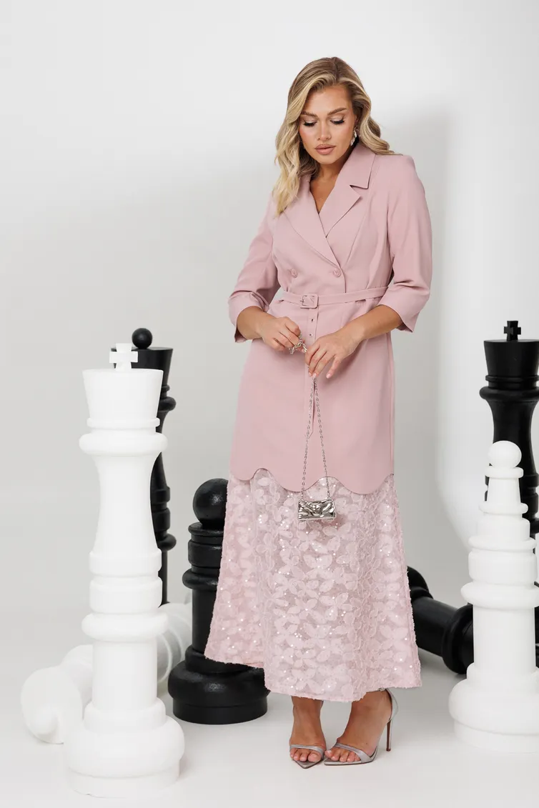 Dress Mubliz #363 rozovyj