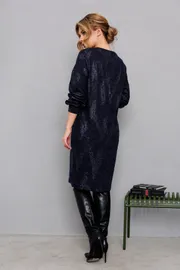 Sukienka Amori #9826 sinij 164