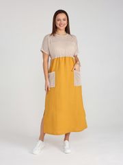 Платье BONADI арт. 1964 охра