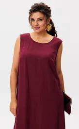 Платье Anelli Laurel 1472 вишневый сумрак