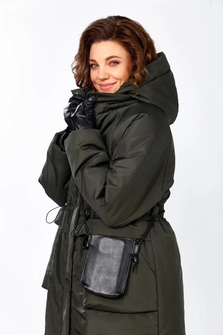 Płaszcz LS #8295 xaki