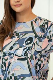 Блуза TOOK A LOOK & Angelika арт. ТБ-300 абстракция
