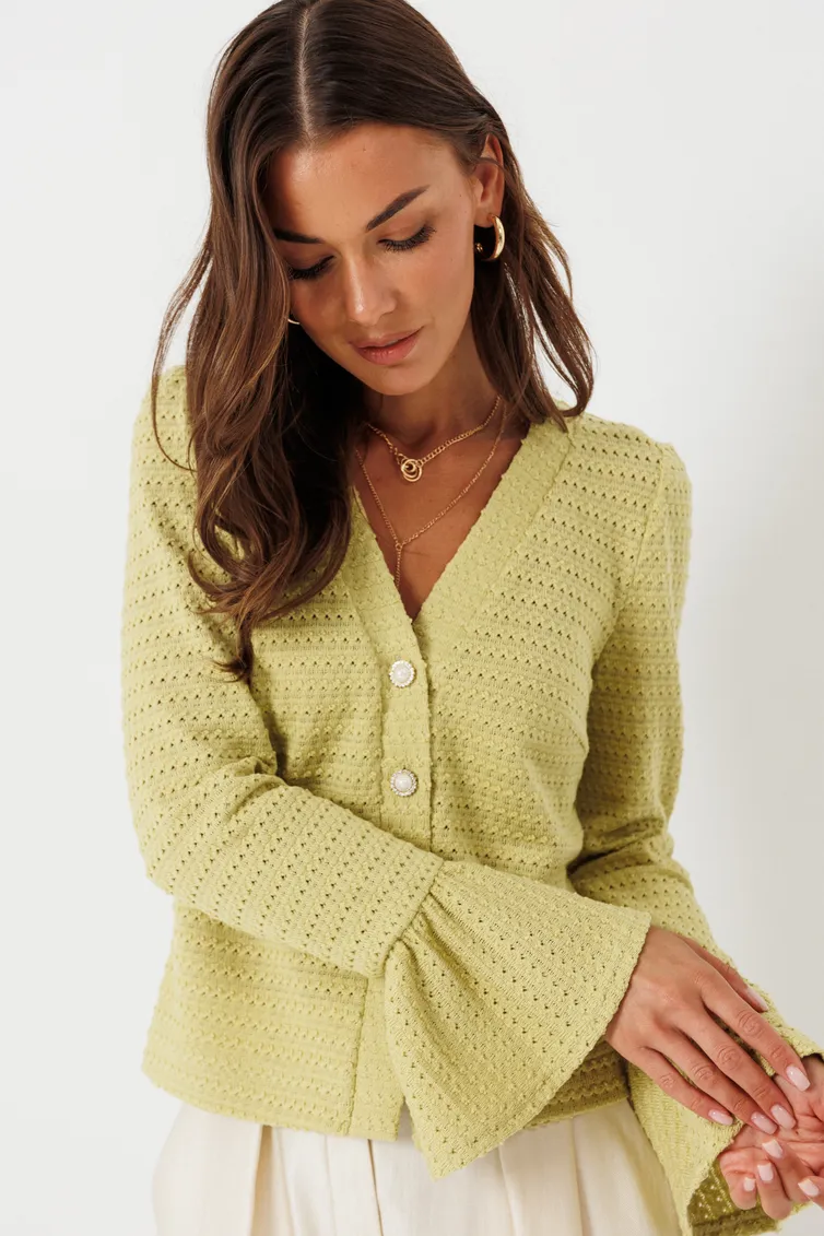 Sweter Lyushe #4438 olivka