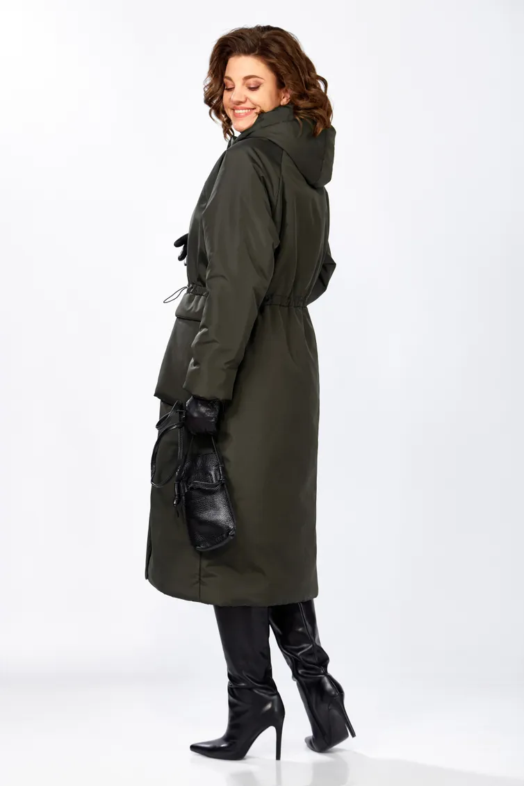Płaszcz LS #8295 xaki