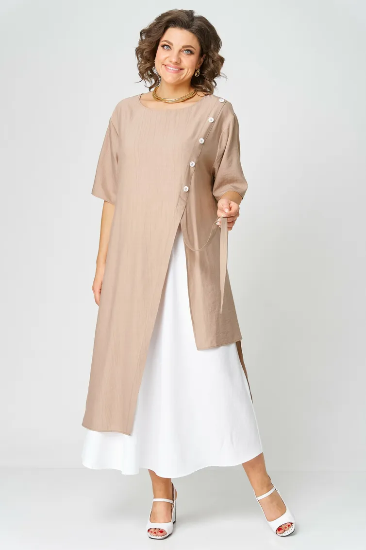Zestaw Ladis Line #1564 kofe+belyj
