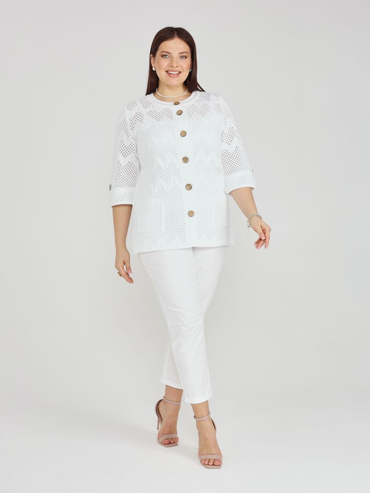 Кардиган BONADI арт. 2187 белый