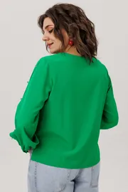 Bluzka Anelli Laurel #1802 tot samyj zelenyj