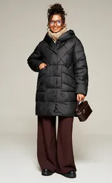 Coat Beautiful & Free 8010 chernyj