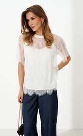 Блузка Panda 128040 молочный