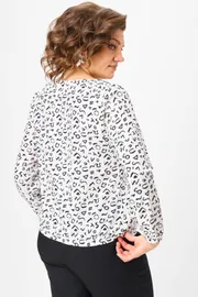 Blouse Abbi #4027 belyj
