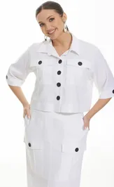 Юбка Elady 4456 белый