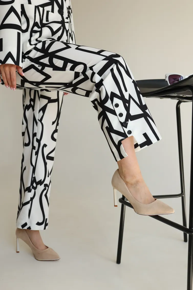 Брюки AmberA Life арт. 255.1 zebra