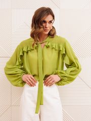 Блузка GIZART арт. 15410 салатовый