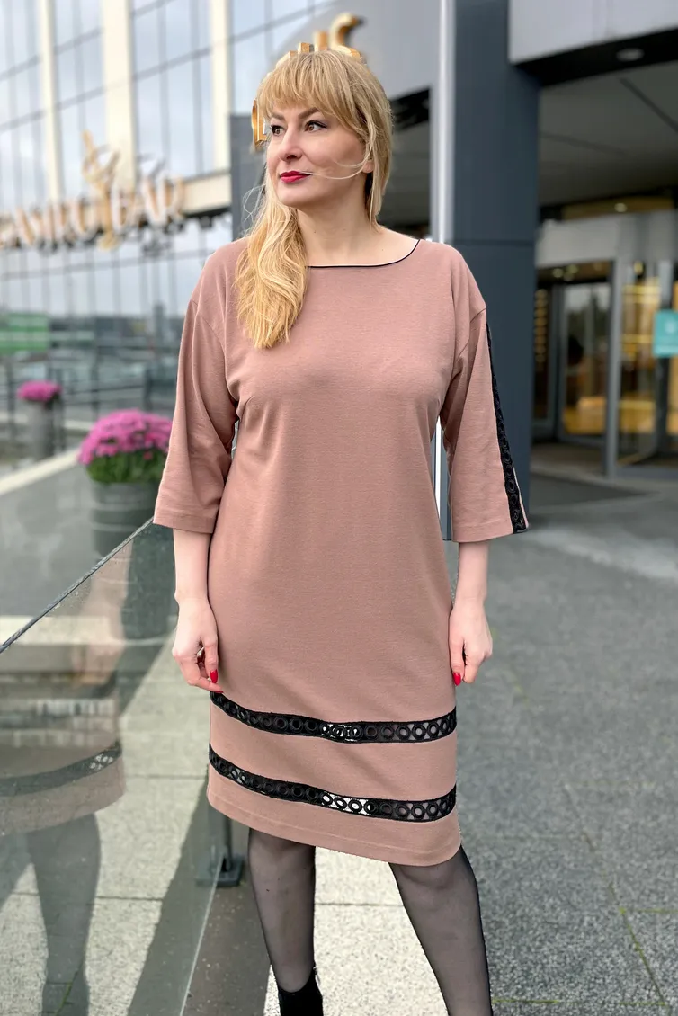 Sukienka Rumoda #2174 korich