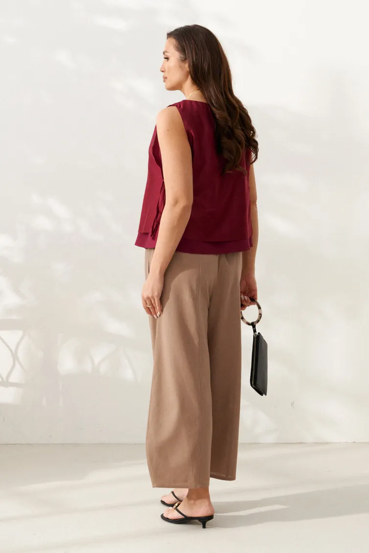 Spodnie Alta Moda #1085-1 bezhevyj