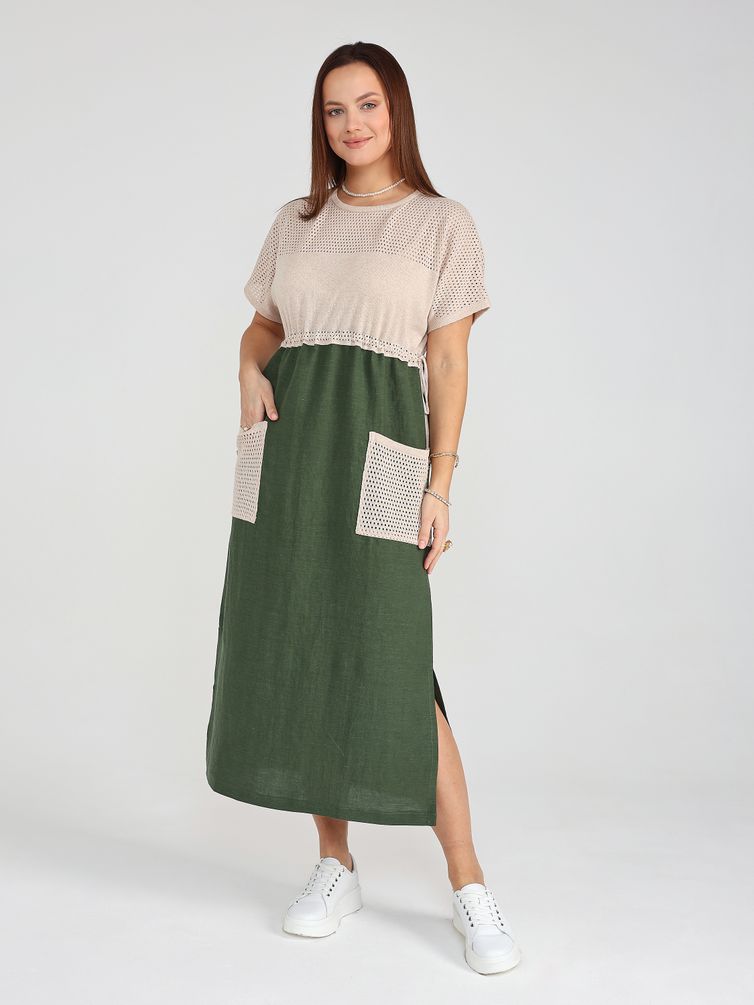 Платье BONADI арт. 1964 зеленый