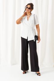 Комплект Beautiful & Free арт. 6444 бело-черный