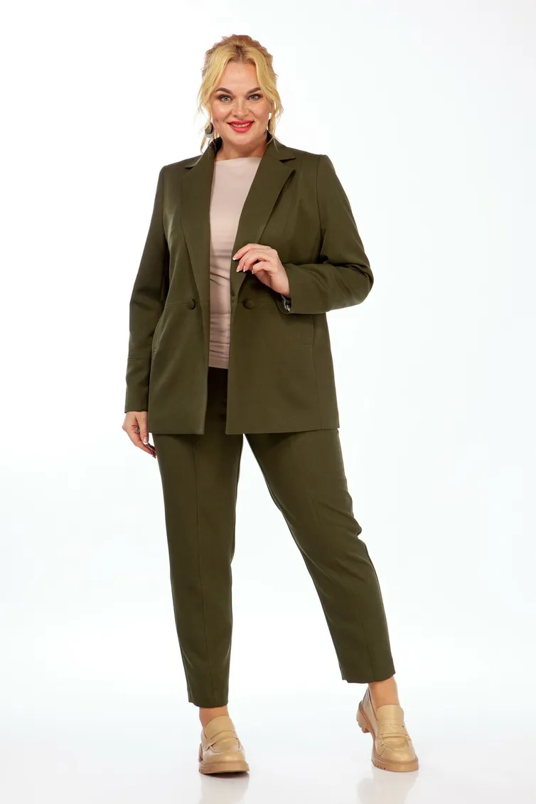 Garnitur Vilena-fashion #837 temnaya oliva