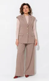 Suit Anastasia MAK 1313 sero-bezh