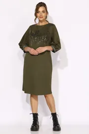 Sukienka TAiER #1132 temnaya oliva