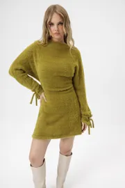 Dress Pirs #6957 olivkovyj