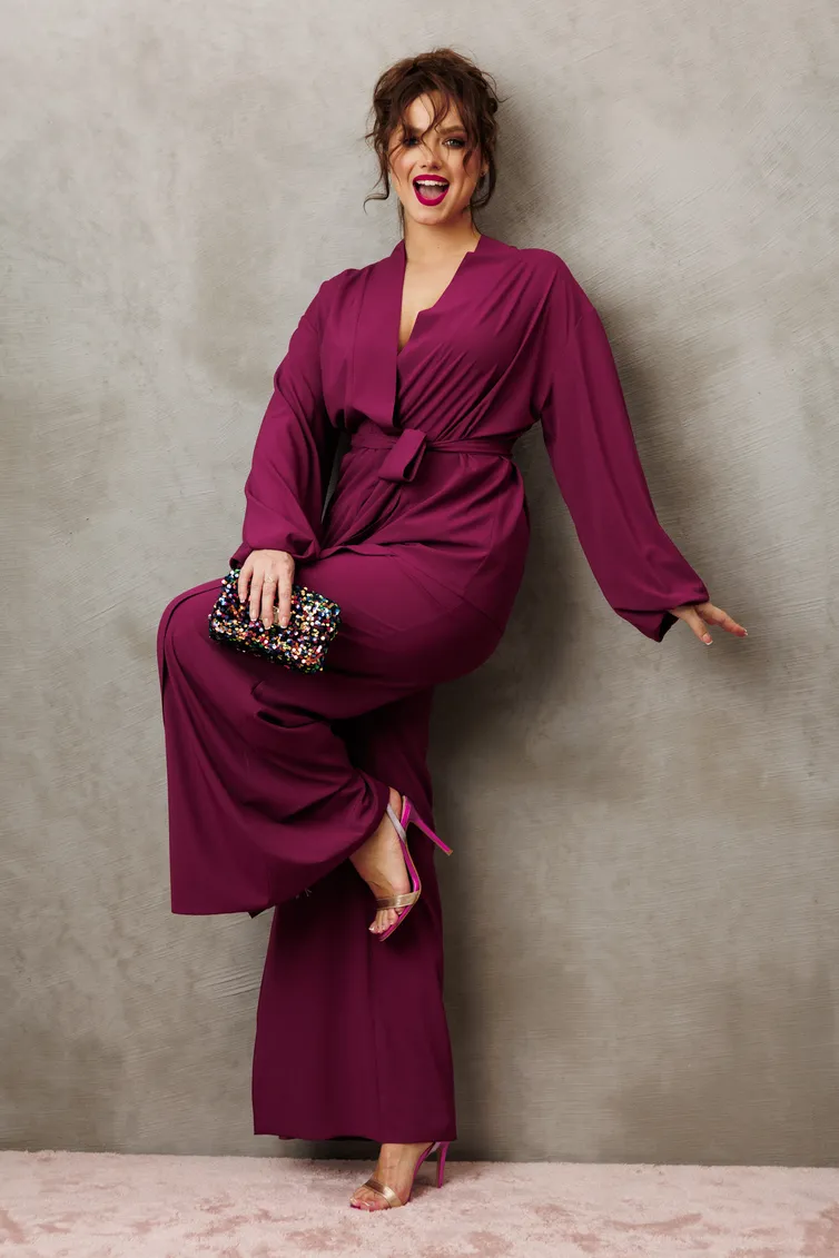 Suit Anastasia #1063.1 marsala